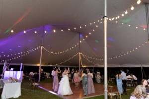 outdoor tent wedding
