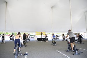 soul cycle tent event