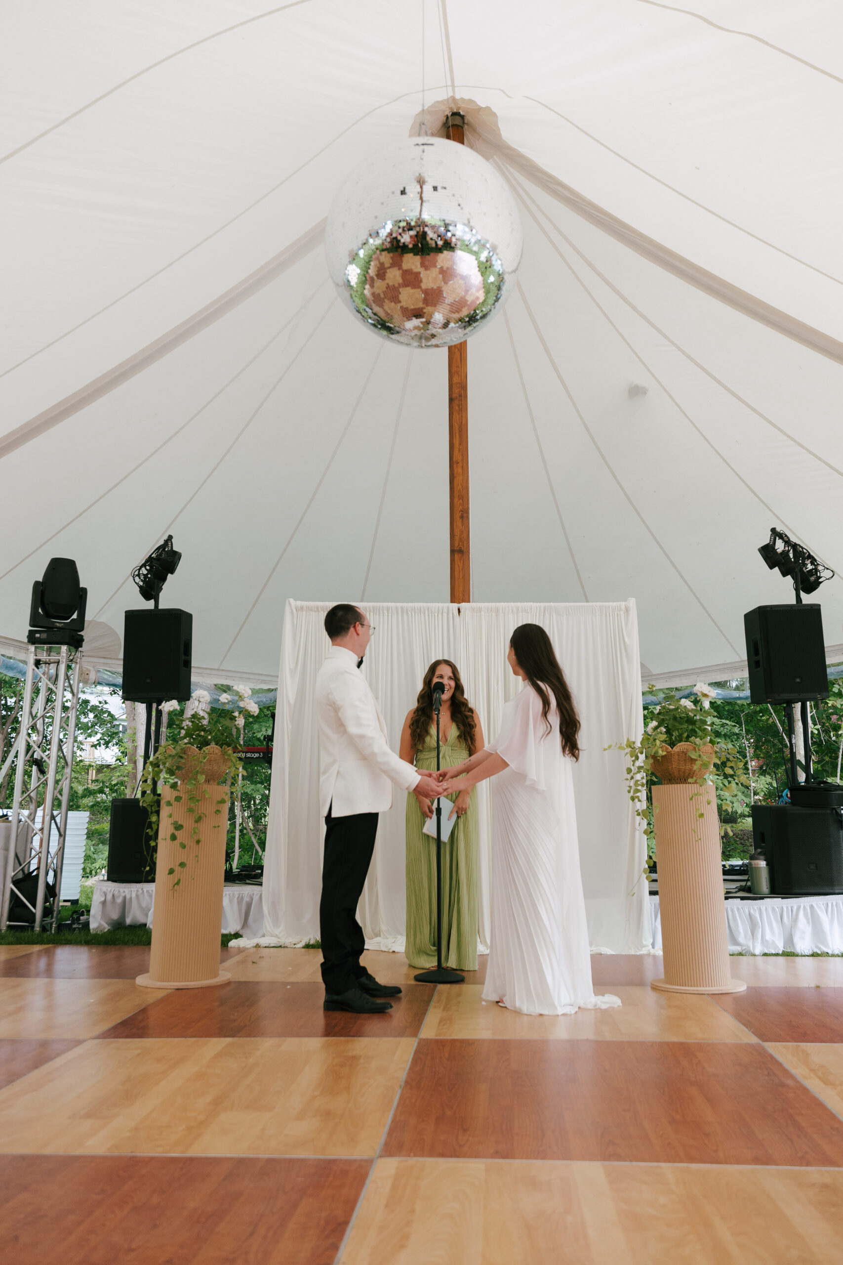 Wedding tent by Baystate Tent & Party, one of the best tent rental companies in Massachusetts