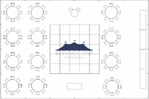 What Size Tent Do I Need for a 100 Person Wedding?