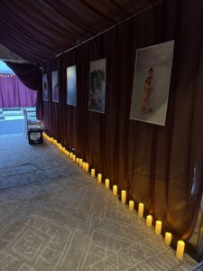 engagement party tent baystate tent marquis hallway tent with drape