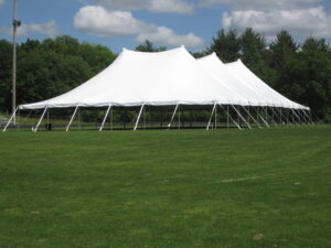 types of event tents: canopy
