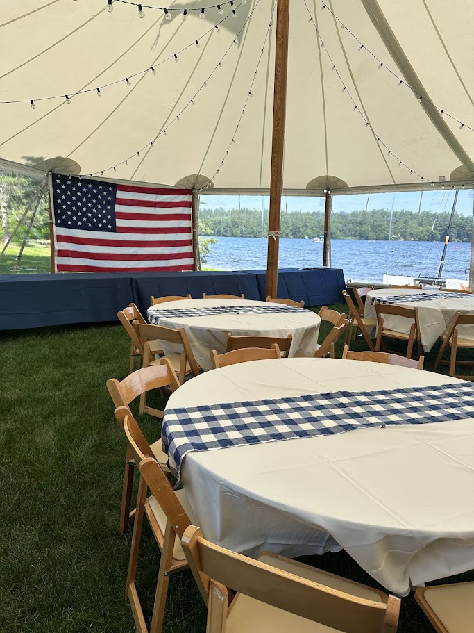 Fourth of July Party Rentals Baystate Tent Massachusetts