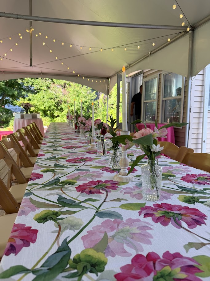 rehearsal dinner at home