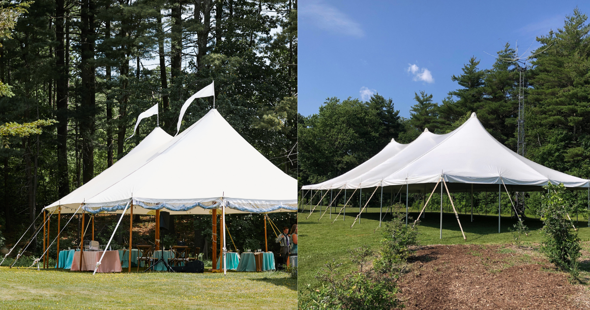 CANOPY VS SAILCLOTH TENT