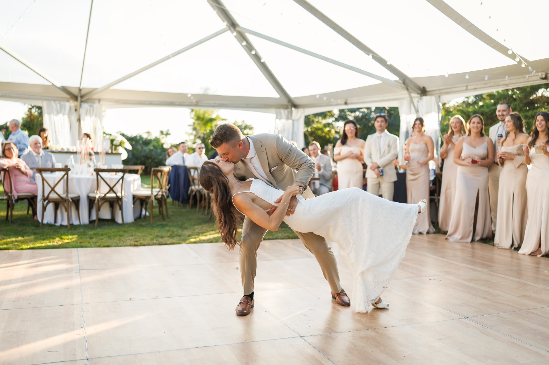 Baystate Tent Clear Top Wedding